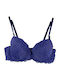 Lace Push Up Bra Purple