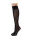 Trasparenze Women's Socks Black with Print