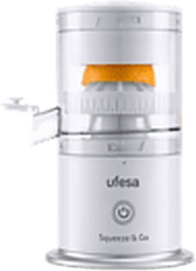 Ufesa Elektrischer Entsafter 45W mit einer Kapazität von 220ml Weiß