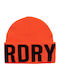 D4 Sdry Branded Knitted Beanie Hat Beanie Unisex Beanie Knitted in Orange color