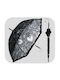 Chanos Regenschirm Kompakt Schwarz