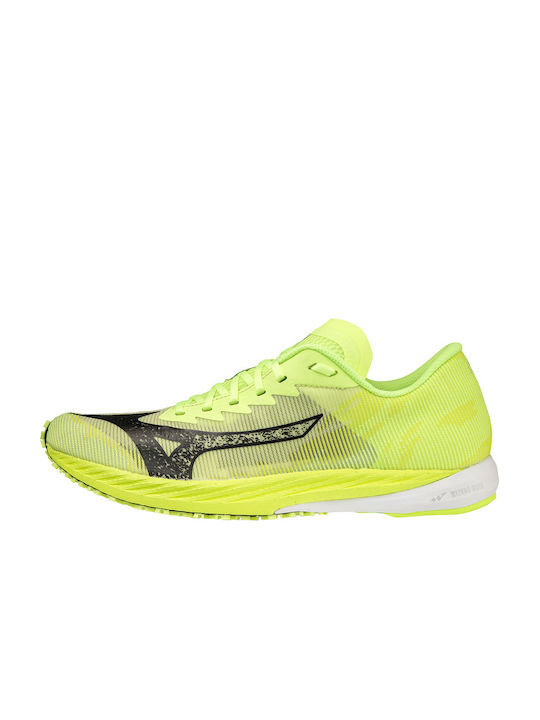 Mizuno Wave Duel 3 Men's Running Sport Shoes Yellow