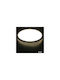Adeleq Ceiling Mount Light Bathroom 30cm Black with Integrated LED
