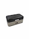 Sidirela Bread Box Metallic Black 37x21x17cm