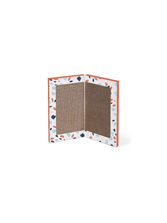 Terrazzo Collection Scratching Post Red 42x35cm