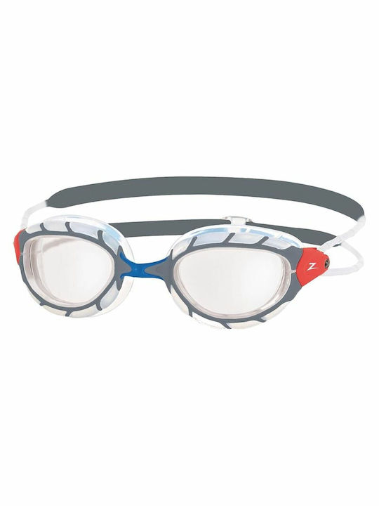 Zoggs Predator Swimming Goggles Adults Gray