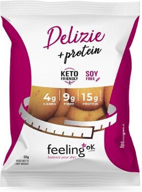 FeelingOk Biscuits Protein Oats Vanilla & Lemon 1pcs 50gr