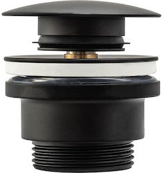 Rea Brass Sink Valve Black