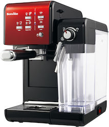 Breville Ημιαυτόματη για Αλεσμένο Καφέ Κόκκινη VCF109X-01 Breville Ημιαυτόματη για Αλεσμένο Καφέ Κόκκινη VCF109X-01