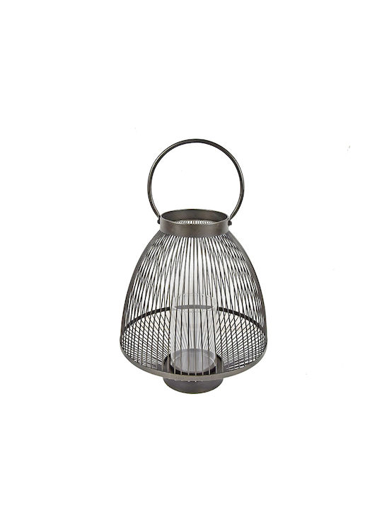 Plastona Metallic Lantern 31.5x35.7cm