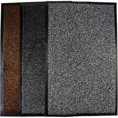 Viosarp Fußmatte Teppich Νο3002 Schwarz 50x80cm