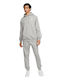 Club Fleece Sweatpants Set mit Gummizug Grau Heather / Weiß