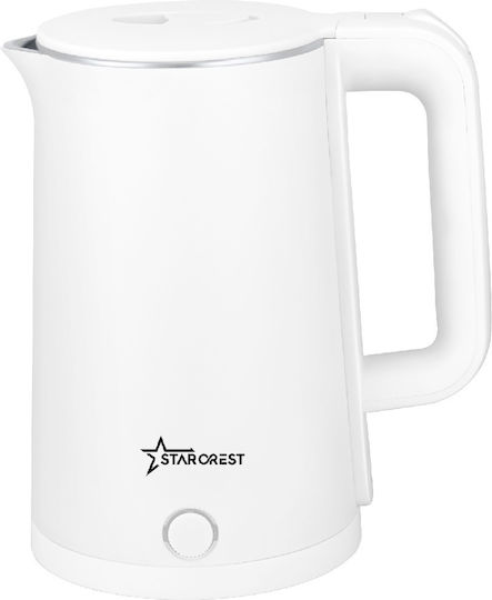 Starcrest Βραστήρας 1.8lt 1500W Λευκός