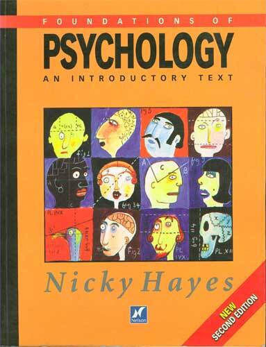 Foundations Of Phychology Foundations Of Phychology