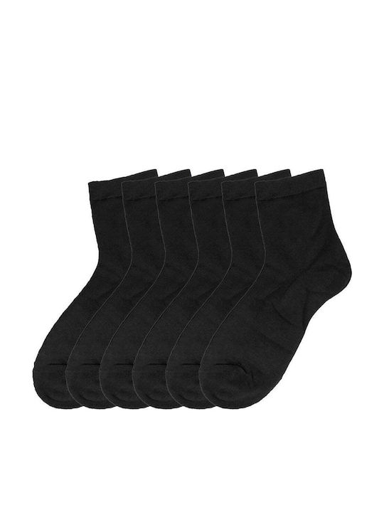 Ustyle Дамски Чорапи Black 6Пакет