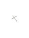 Dimiourgiko Vildiridis Women's White Gold Cross 14K