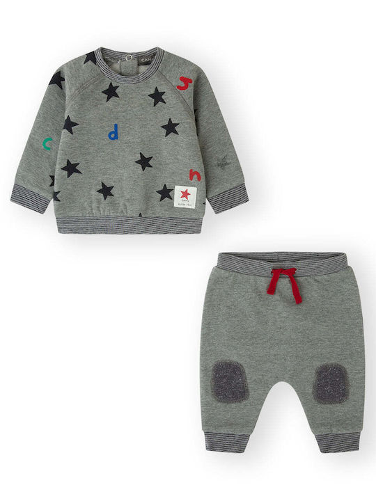 Canada House Kids Set with Pants Winter 2pcs Gray