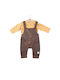 Babybol Set Winter 2pcs Brown