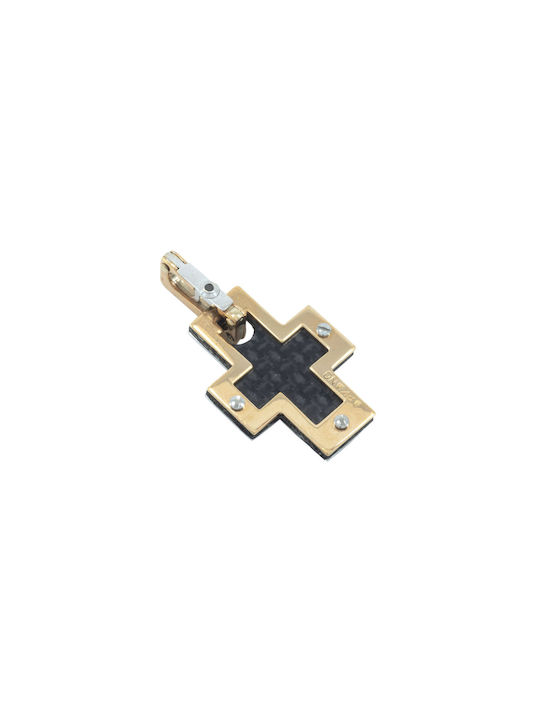 Damen Gold Kreuz 18K