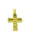 Senzio Belibasakis Women's Gold Cross 14K