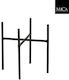 Mica Pot Stand Metal 13.5cmx13.5cmx14cmcm.