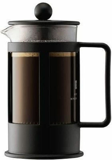 Bodum Kenya Καφετιέρα Φίλτρου Χειρός Ανοξείδωτη Μαύρη 350ml