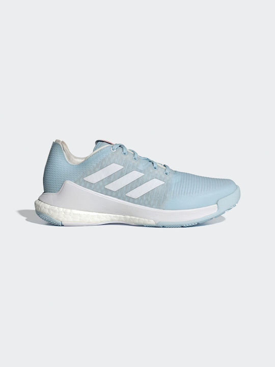 Adidas Crazyflight Αθλητικά Παπούτσια Βόλεϊ Ice Blue / Cloud White / Bright Red