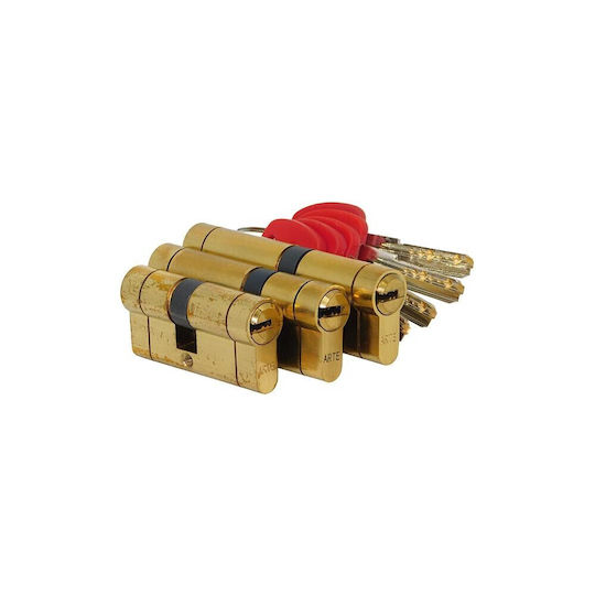 Arte Zylinderschloss Gold