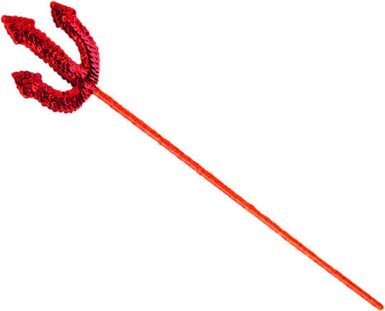 Carnival Wand Red with Sequins