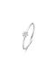 Isabel Bernard Women's White Gold Ring 14K