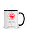 Game Of Thrones Coffee Is Coming Funny Κούπα Κεραμική no15 330ml