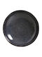 Porto Brasil Organic Titanium Πιάτο Βαθύ Κεραμικό Μπλε με Διάμετρο 21.5cm