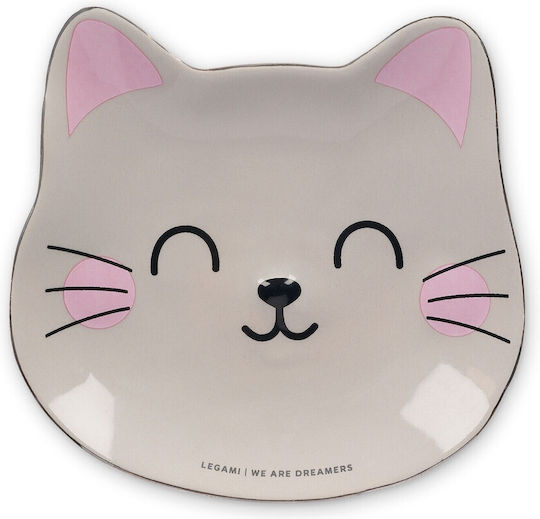 Legami Milano Plate Shallow Ceramic White