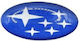 Subaru Αυτοκόλλητο Κλειδιού Αυτοκινήτου για Subaru 1083-BU