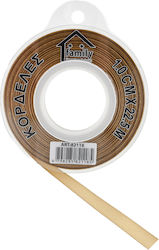 Cosmofan Satin,σατεν Band Monochrom Khaki 22.5m...