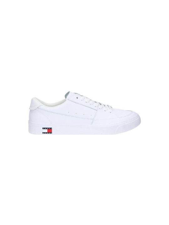 Tommy Hilfiger Tjm Vulcanized Ess Bărbați Adidași Alb