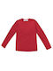 Babylon Kids Blouse Long Sleeve red