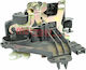 Electric Life Door lock with installation Rear Left Volkswagen Polo 2313019