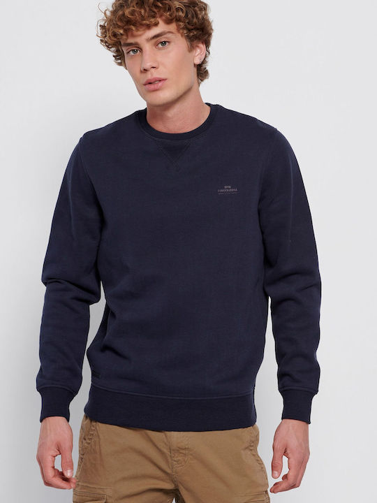 Funky Buddha Men's Sweatshirt Navy Blue