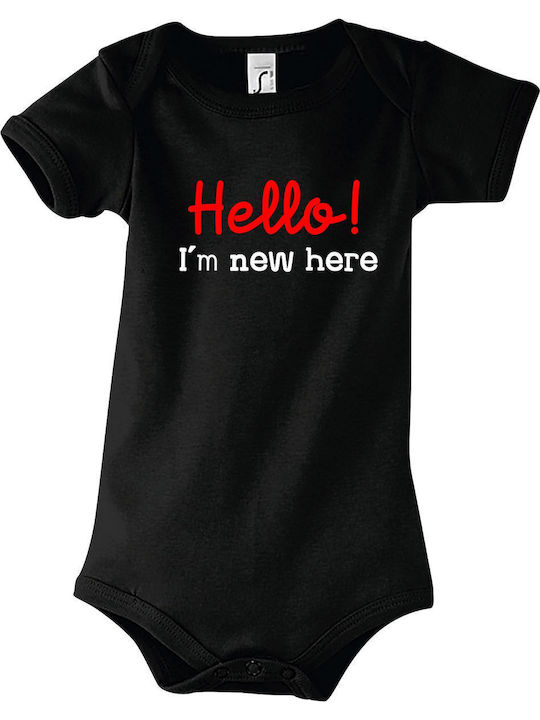 kirikoko Hello I Am New Here Kurzärmelig Black