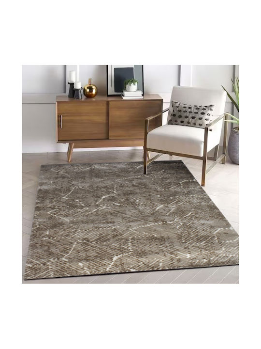 Boho Rug Rectangular Beige