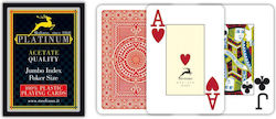 Modiano Platinum Acetate Τράπουλα Poker Modiano Platinum Acetate Τράπουλα Poker