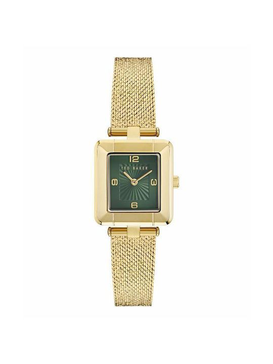 Ted Baker Uhr mit Gold Metallarmband