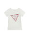 Guess Kinder-T-Shirt Weiß