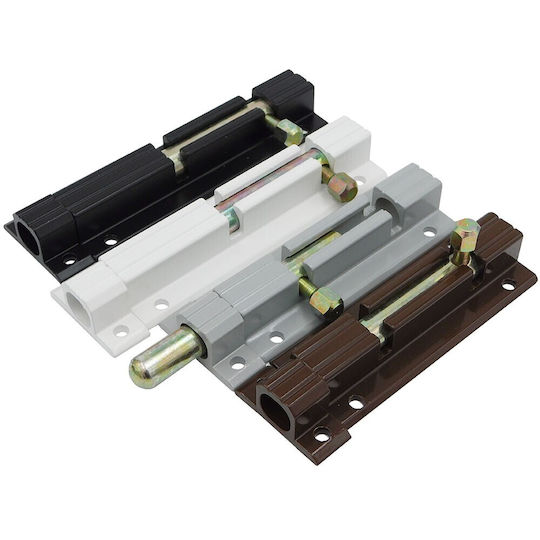 GI.METAL Σύρτης Πόρτας 120mm Καφέ