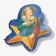 HUF Star Girl Travel Pillow 45x40cm Multicolour