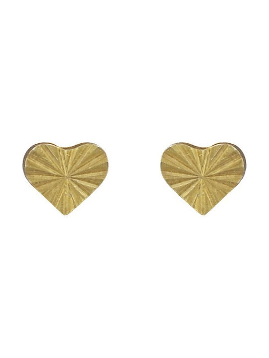 Earrings made of Silver Gold Plated