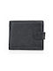 Verde Men's Leather Wallet Black