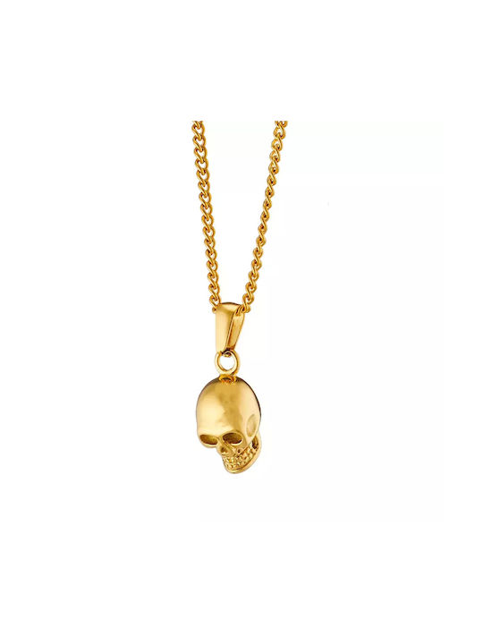 Oxzen Necklace from Gold Plated Steel