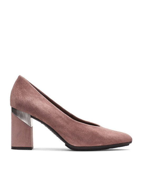 Hispanitas Leather Pink Heels